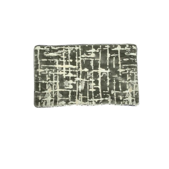 Alerfa Other - Alerfa Gray Velvet Pillow Cover Sham Accent Throw Soft Luxury Textured Small Zip